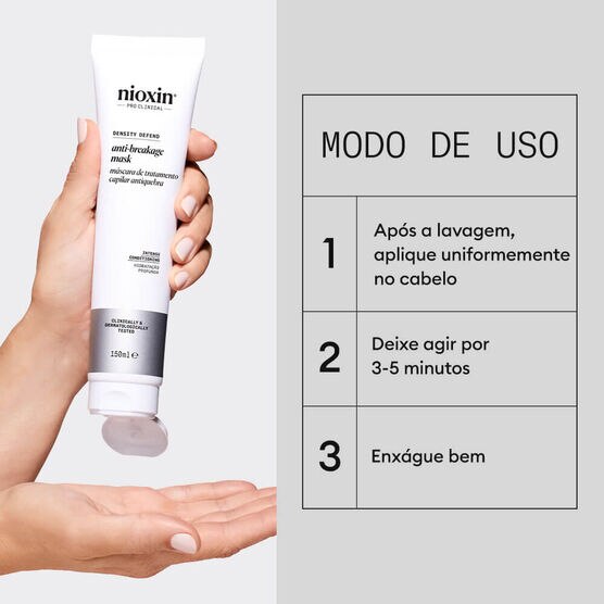 Máscara de Reparação Antiquebra Nioxin